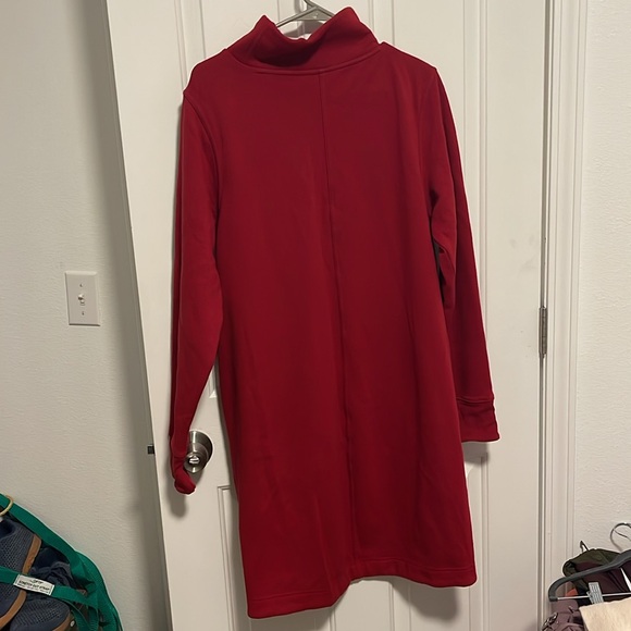 Athleta TALL Cozy Karma Mock Neck Dress - Picture 7 of 7